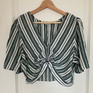 🎉 3/$15 American Eagle Flowy Crop Top XL